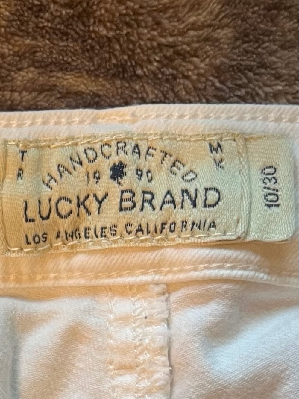 Lucky Brand Lolita Capri White Women's